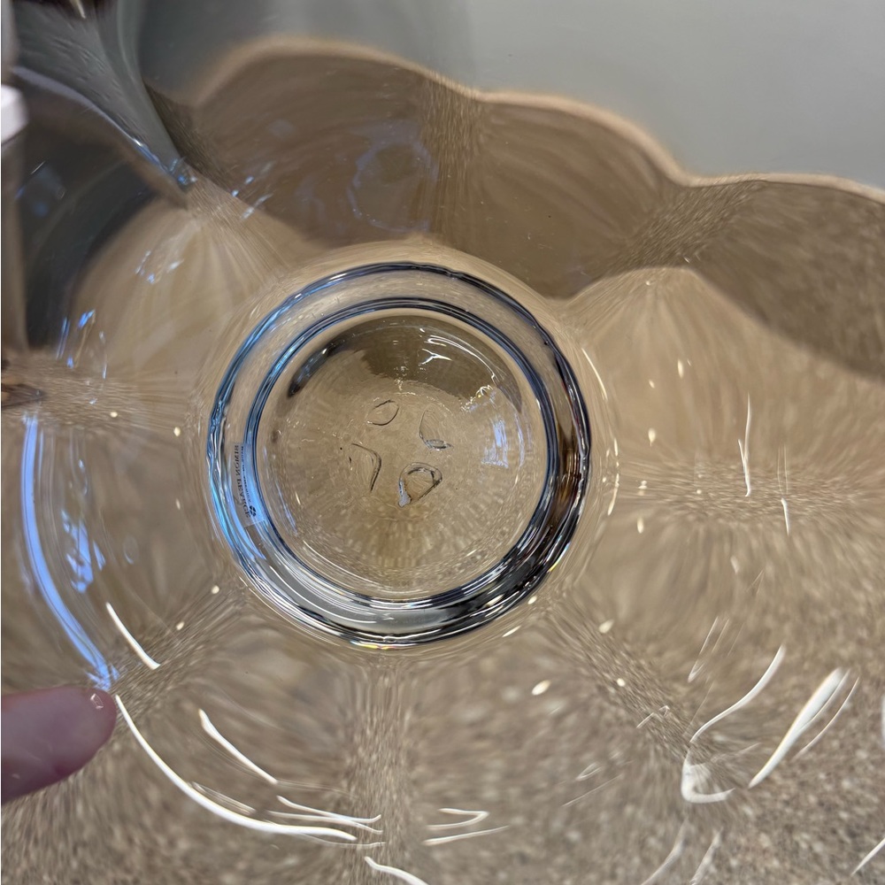 Simon Pearce Clear Glass Decorative Bowl - Picture 4 of 10